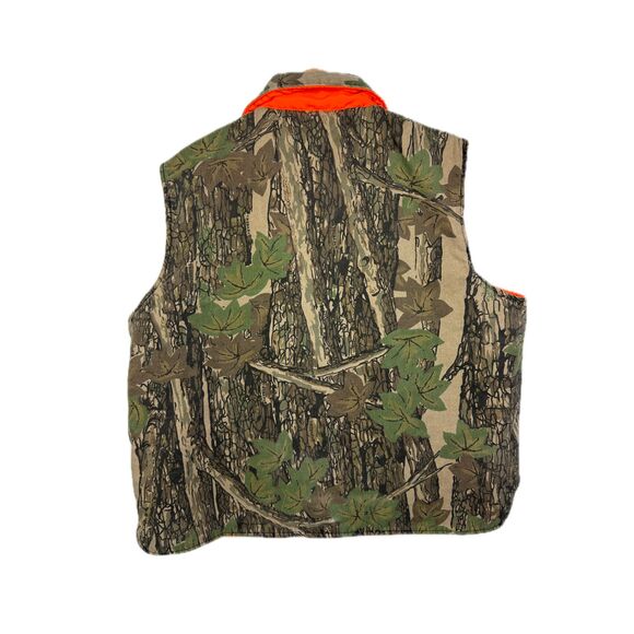 Winchester Reversible Hunting Vest Men XL Camo Blaze Orange Outdoor - Picture 6 of 7
